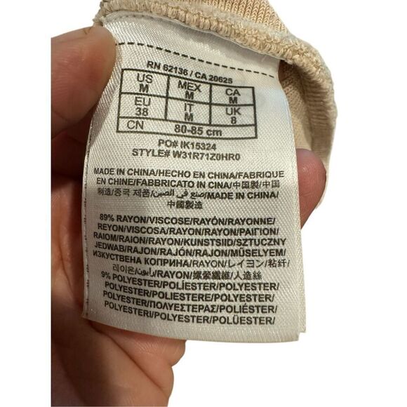 Guess Y2K blush pink bandage Mini dress sz M - Picture 4 of 6